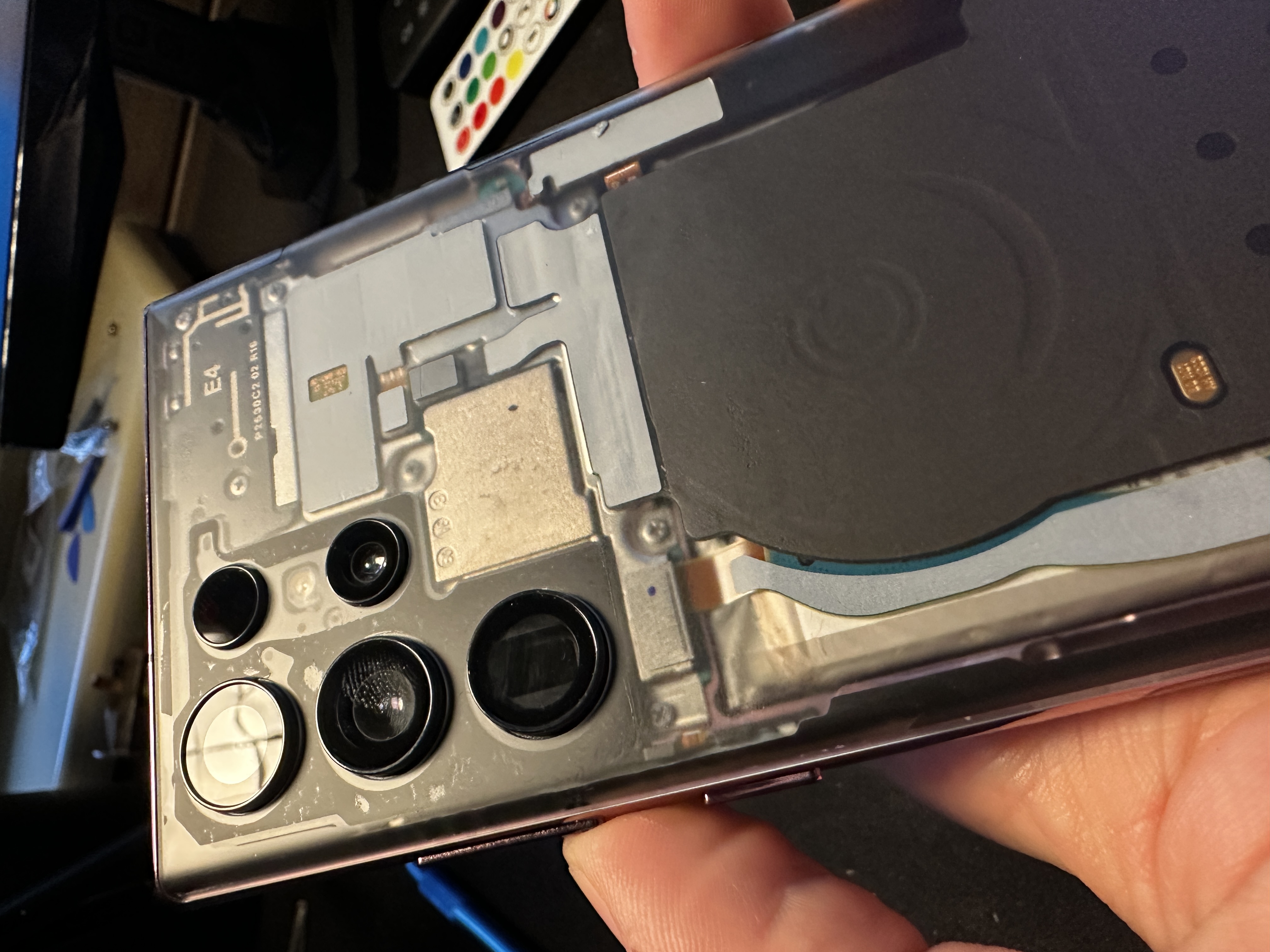 Mijn transparante Samsung S22 Ultra